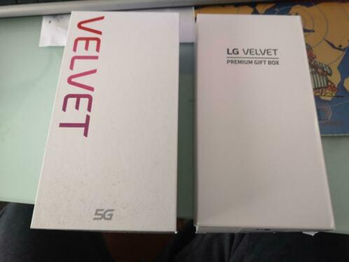 LG Velvet 5g met dual Screen  silicone hoes