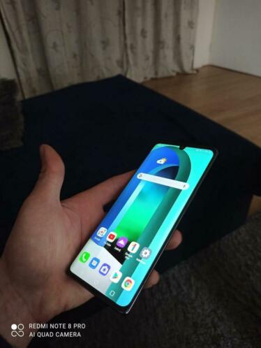 LG velvet grey 128gb nieuwstaat met bon android telefoon