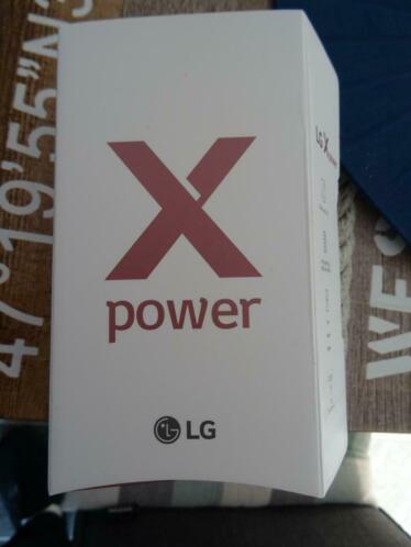 LG X power phone in doos (K220)