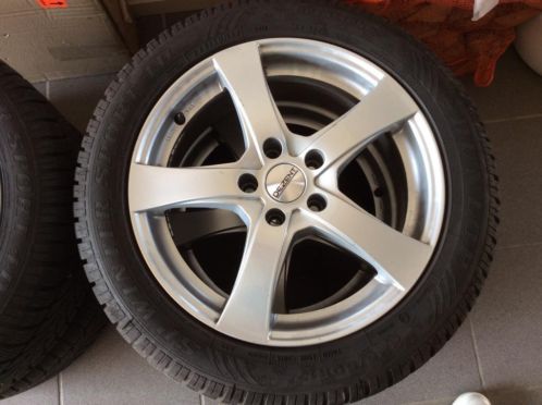 lichtmetalen velg  winterband 4x geschikt voor Audi A4
