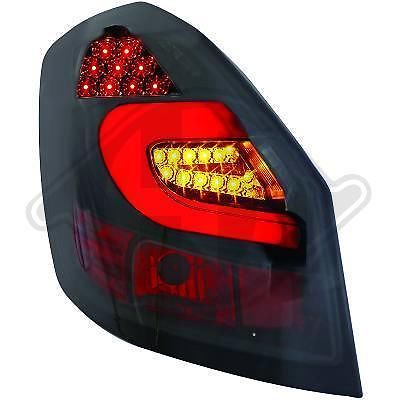 Light bar led achterlichten skoda fabia smokezwart