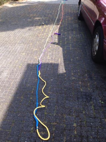 Lijn met handvat