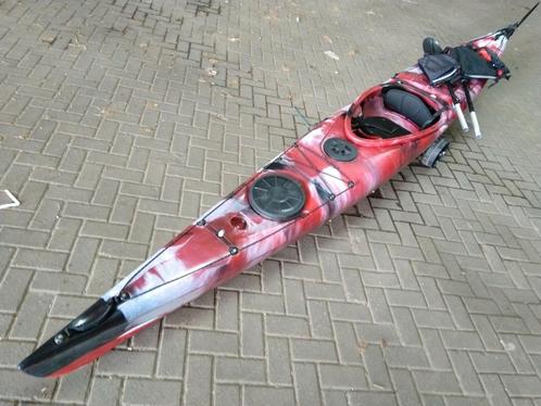 Liker Easty 4.5 m - Skeg en Roer Kayak met toebehoren