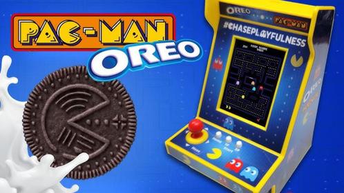 Limited edition Oreo arcadekast  (Opgeopend)