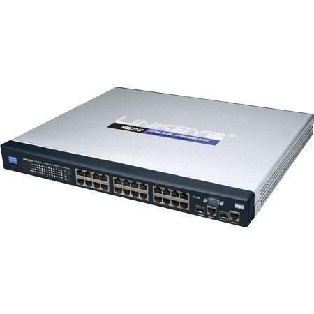 Linksys  Cisco SRW224P - 24 Port PoE Switch 