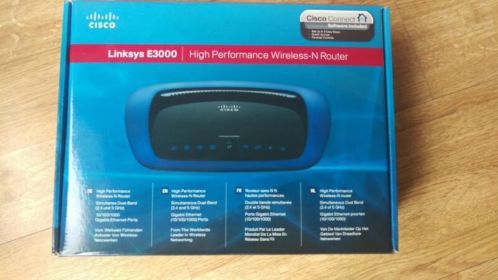Linksys E3000 High Performance Wireless-N Router