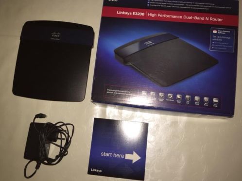 Linksys E3200 High Performance Dual-Band Router