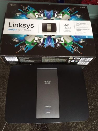 Linksys EA6400-EW - Wireless AC1600 Dual-Band Gigabit Router