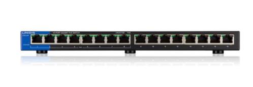 Linksys LGS116P Gigabit POE Switch 16 poorts