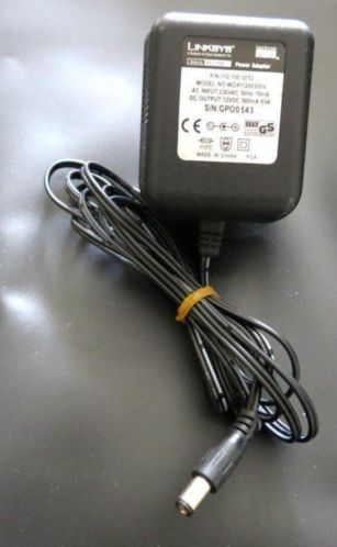 Linksys power adapter AD1205a WD411200500V