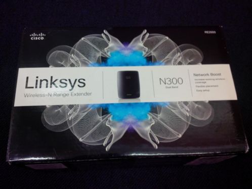 Linksys RE2000 N300 Range extender N 2,4ghz 5ghz