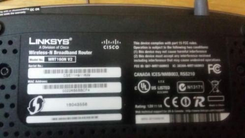 Linksys router