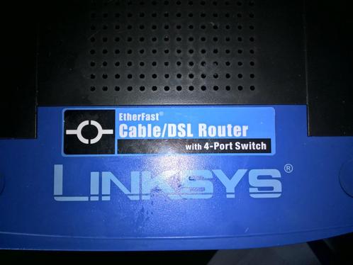 Linksys router DSL 4 port SWitch