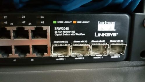 Linksys SRW2048 Managed switch