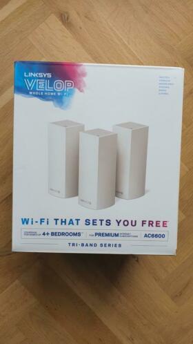 Linksys velop Tri-Band AC6600 - 3 Nodes