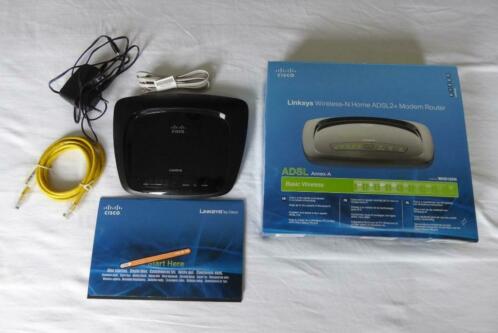 Linksys WAG120N Wireless-N ADSL2 modem router Annex A
