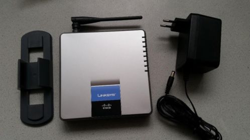 Linksys WAG200G Annex-B ISDN 54 Mbit draadloze modem