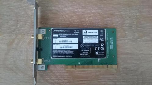 Linksys wifi kaart draadloos PCI WMP600N