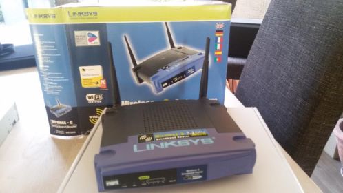 Linksys Wireless-G 2,4 GHz 54 Mbps WiFi router