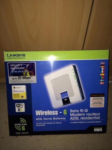 Linksys Wireless-G ADSL Home Gateway WAG354G-E1