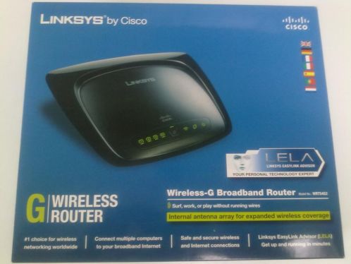 Linksys Wireless G Broadband Router WRT 54 G2 EU
