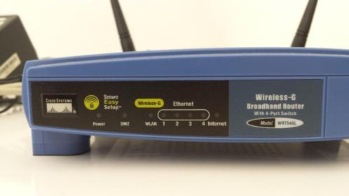 Linksys Wireless-G Broadband Router WRT54GL