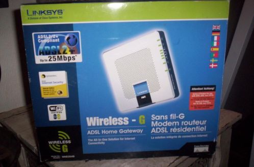 Linksys Wireless - G router. Model WAG354G