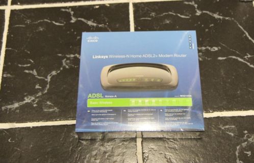 Linksys Wirelss N adsl2 router KPN, XS4ALL, Telfort 