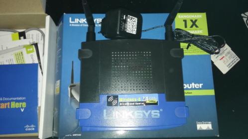 Linksys WRT54G Draadloze wifi router