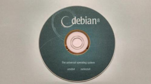 Linux Debian 8 CD 64 bit (netwerkinstallatie)