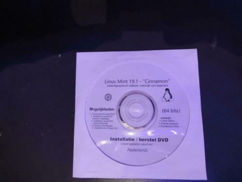 Linux Mint 19.1 Cinnamon dvd 