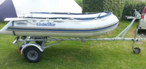 Lodestar 290 NSA Hypalon izgst en Selva 3,5pk motor