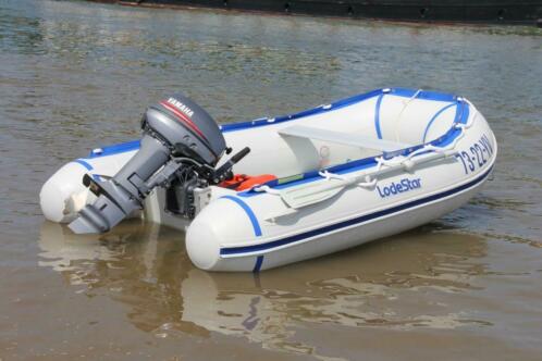 Lodestar NSA300 airdeck met Yamaha 15pk en trailer