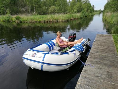 Lodestar trimax 380 met Mercury 15pk 4 takt