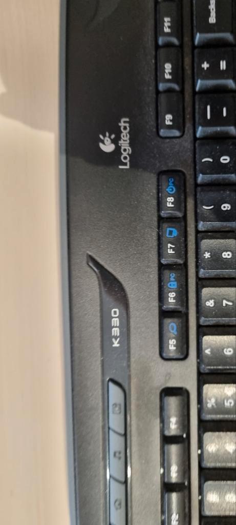 Logitech toetsenborden met muis K330 en MK320