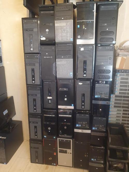 Lot 25 desktop computers Windows 10 Lot de 25 ordinateurs
