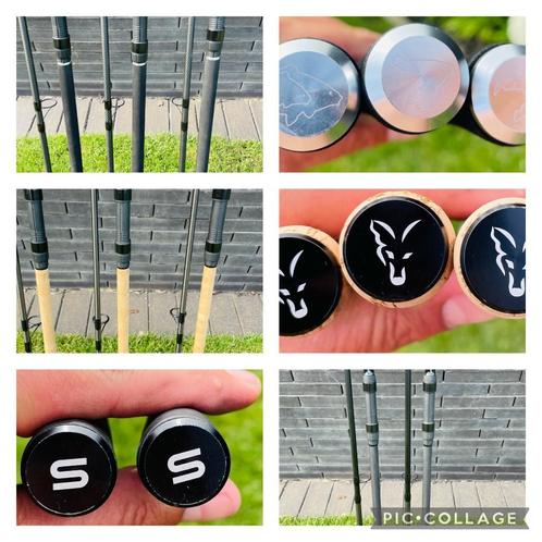 Lot karperspullen van A-merken (Fox, Trakker, Korda)