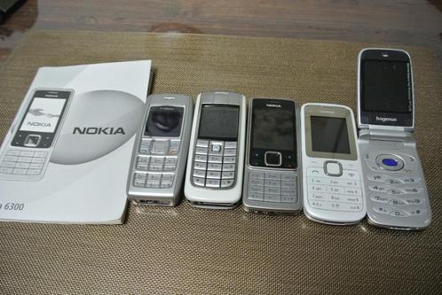 Lot oude Nokia telefoons