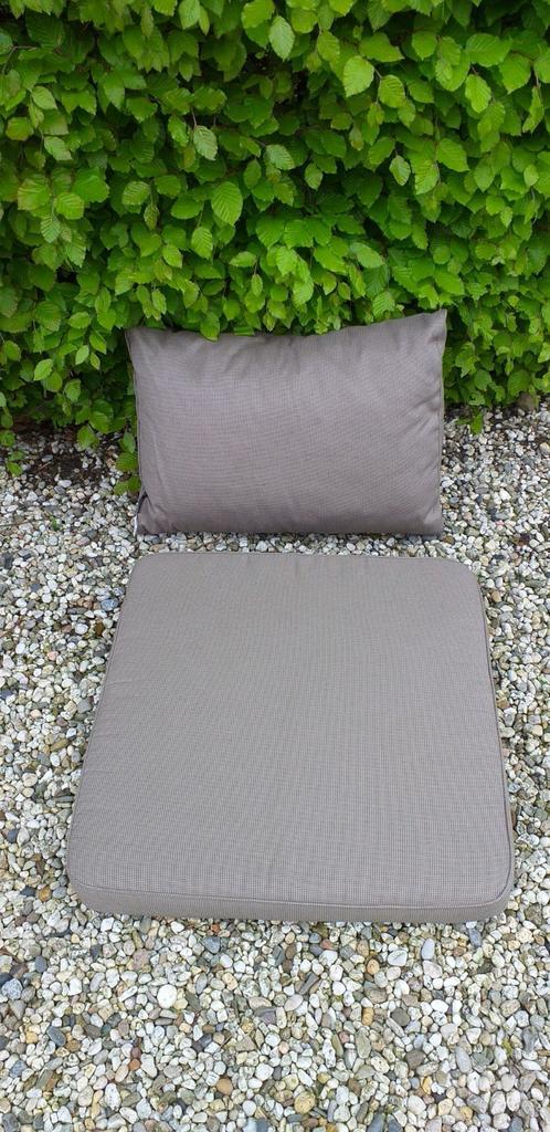 Lounge kussens taupe