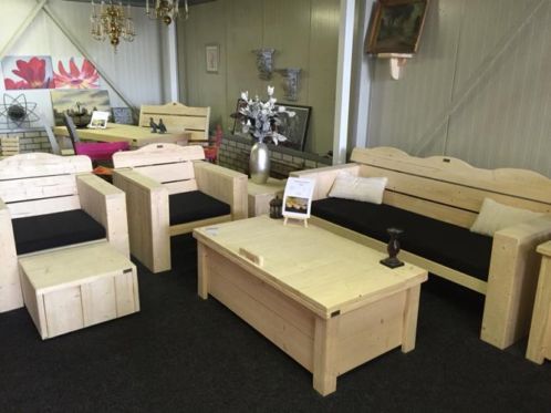 Lounge set steigerhout nieuw  En op maat gemaakt