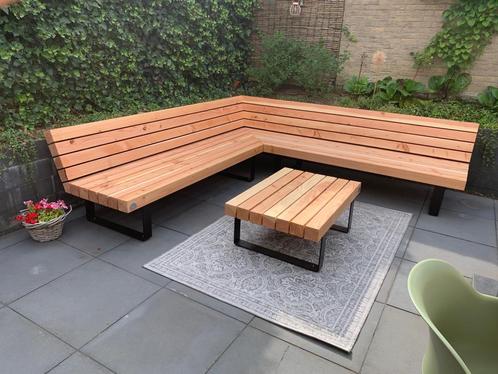 LOUNGEBANK  douglas balken x27x27Stijnx27x27  tuinmeubelen