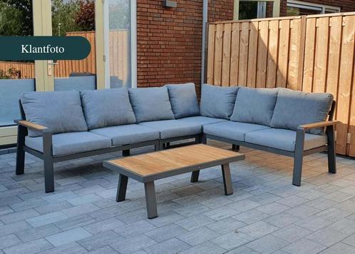 Loungeset Aluminium -  Hoekloungeset - Nieuw - 67 personen