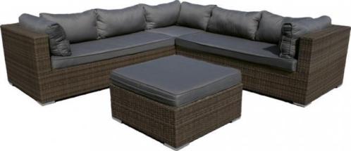 Loungeset Gardini Reno Donkerbruin