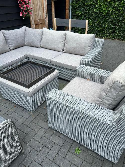 Loungeset, hockers en loungestoel Mondial Living