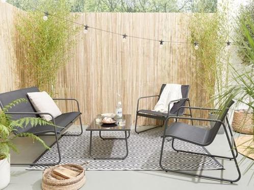 Loungeset van 909 Outdoor zwart