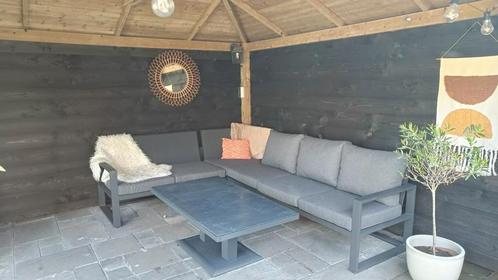 Loungeset  verstelbare tafel