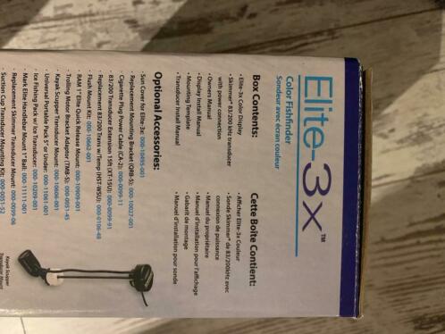 Lowrance elite -3x Fishfinder