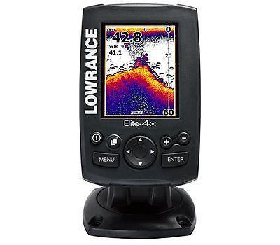 Lowrance Elite 4x fishfinder dieptemeter GRATIS