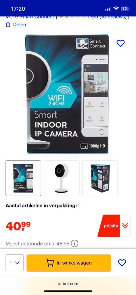 LSC Smart Connect indoor IP-camera - Camera - Binnencamera