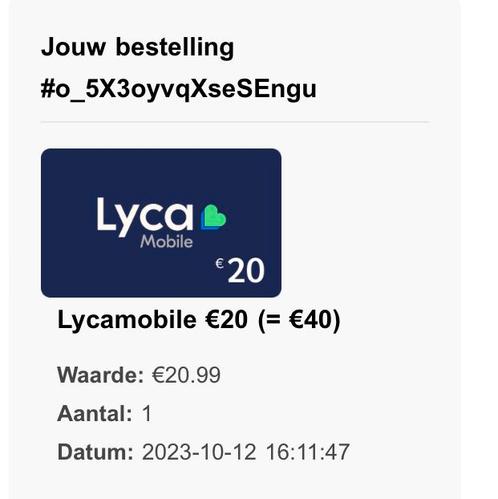 Luca beltegoed 20 euro